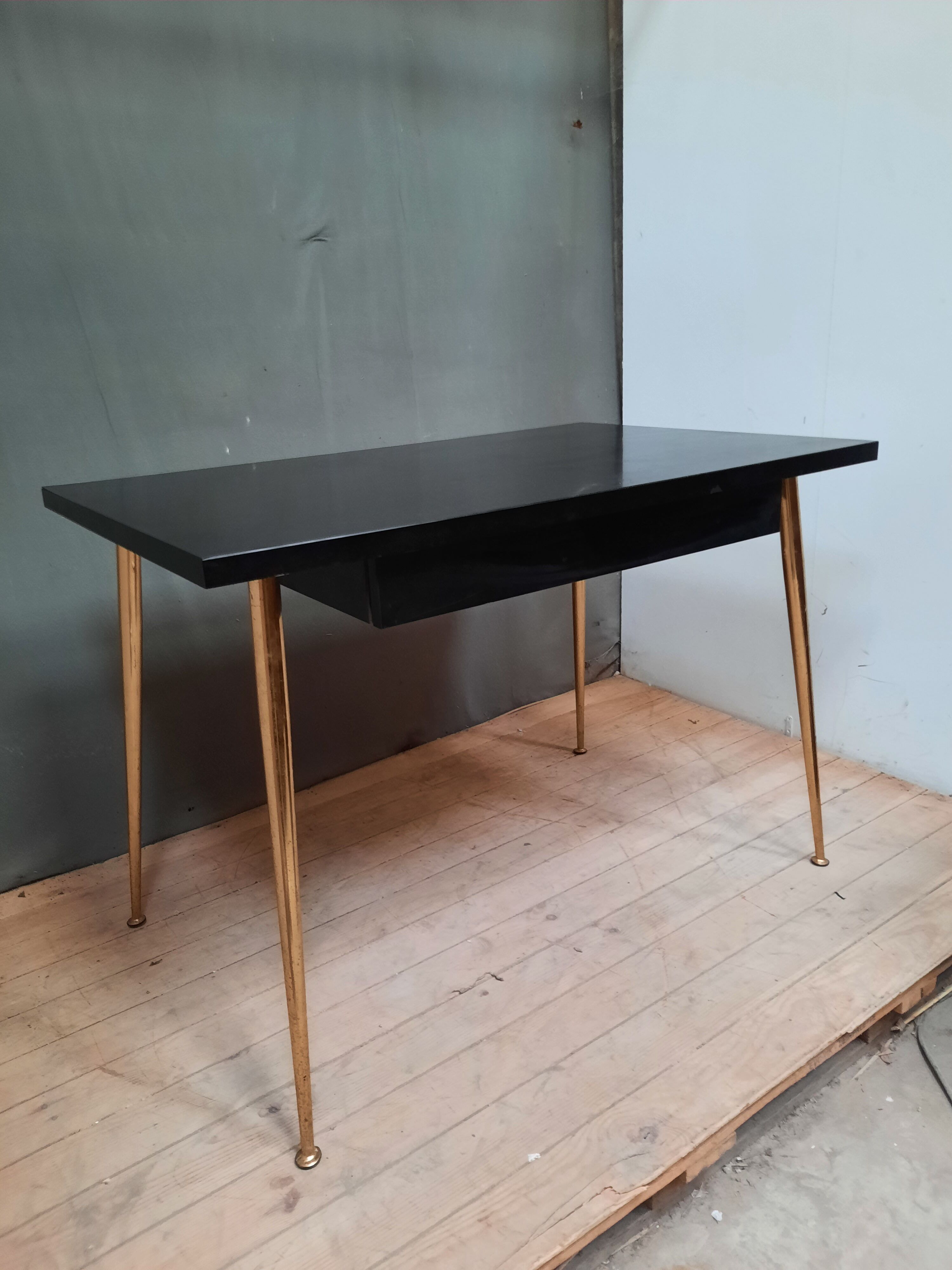 Table vintage pieds compas