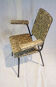 Set de 2 petits fauteuils noir et blanc