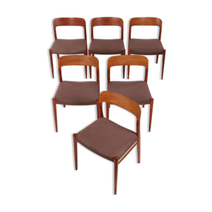 6 chaises de salle à