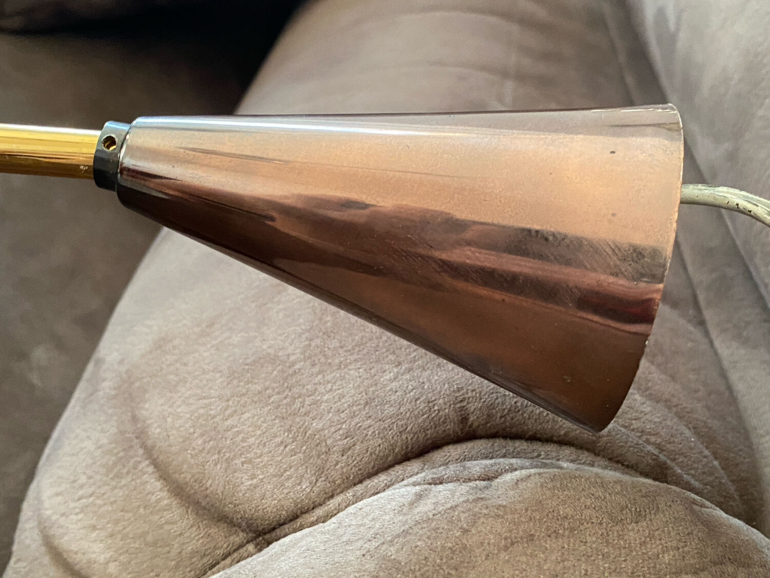 Rare Lustre Vintage des années 60, dans l’esprit Stilnovo / Maison Arlus.