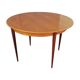 Scandinavian table with integrated extension