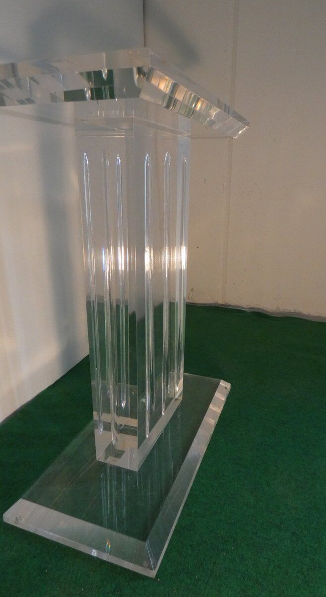 Vintage sculptural base for acrylic glass table, Italy, 2000s
