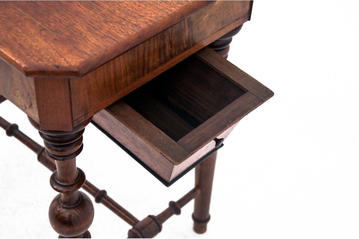 Thread table, Northern Europe, circa 1890.
