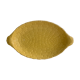 Digoin enamelled ceramic lemon fruit cup