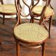Set of 5 antique Thonet dining chairs model 20, ca. 1890.