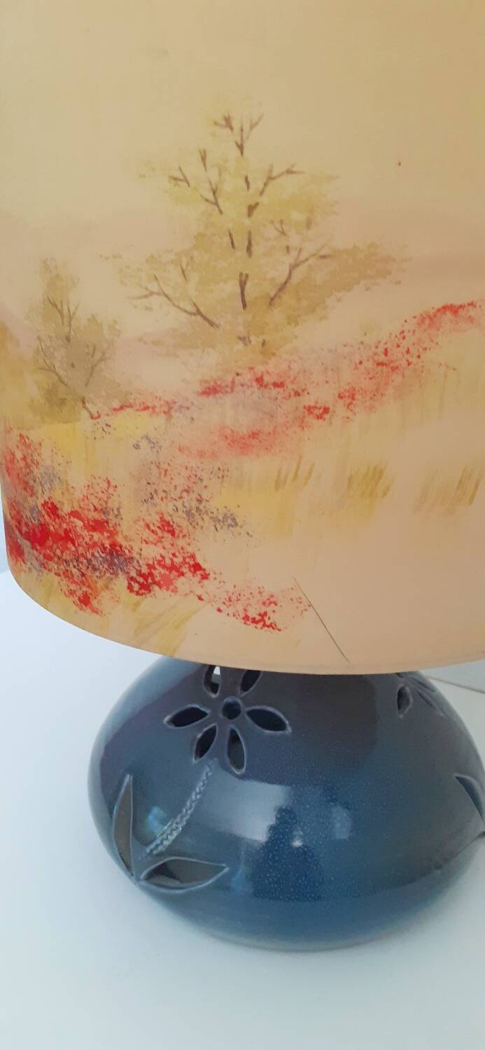 Vintage ceramic lamp