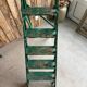 Escabeau vintage patine verte
