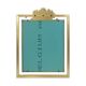 “Boizot” model mirror in brass, varnished finish. Contemporary.
