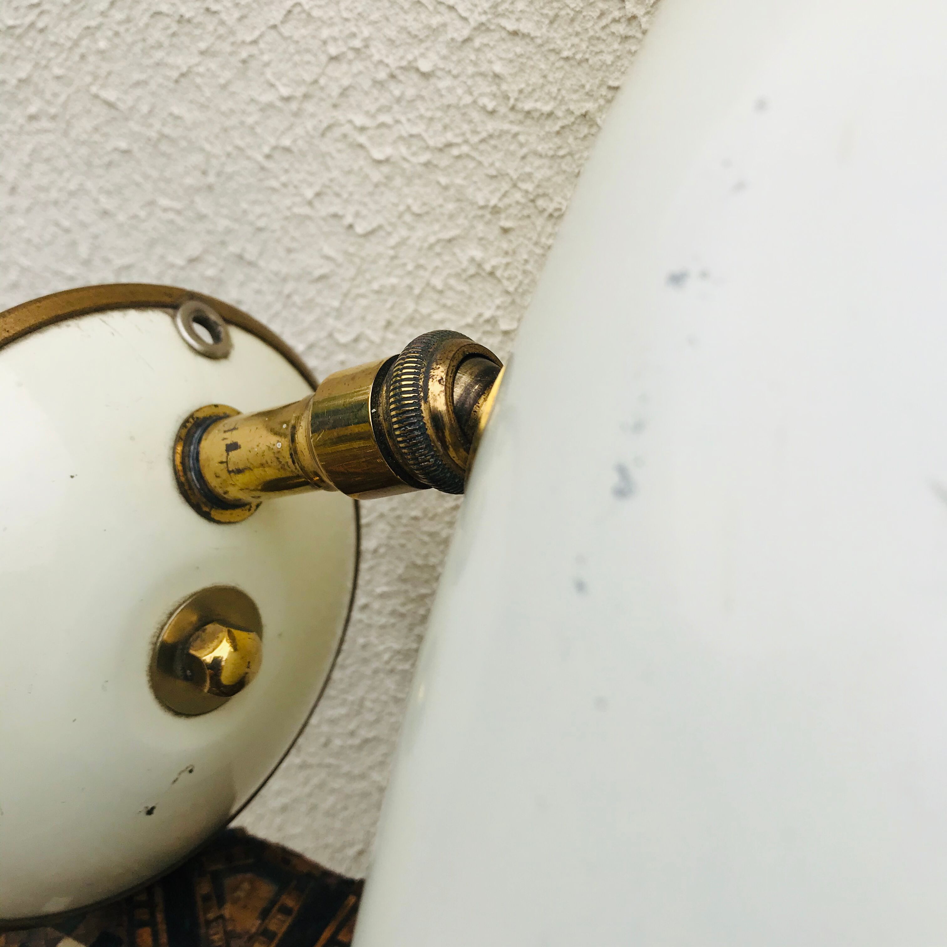 Wall light vintage 1950 design italy