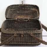 Panier bressan en osier