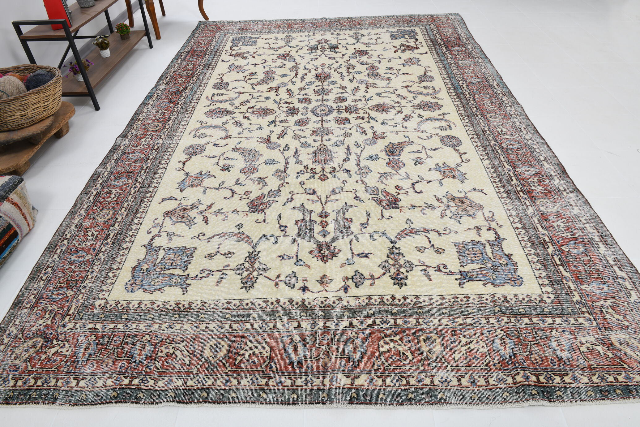 Tapis turc fait à la main 381x254cm