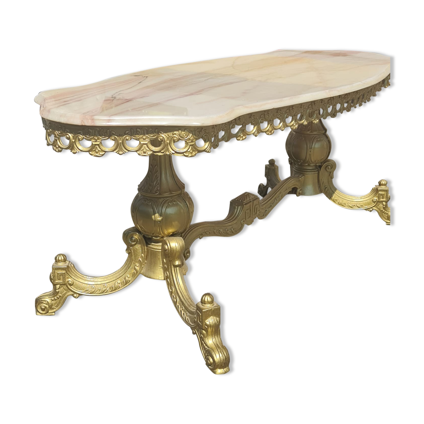 Vintage marble coffee table