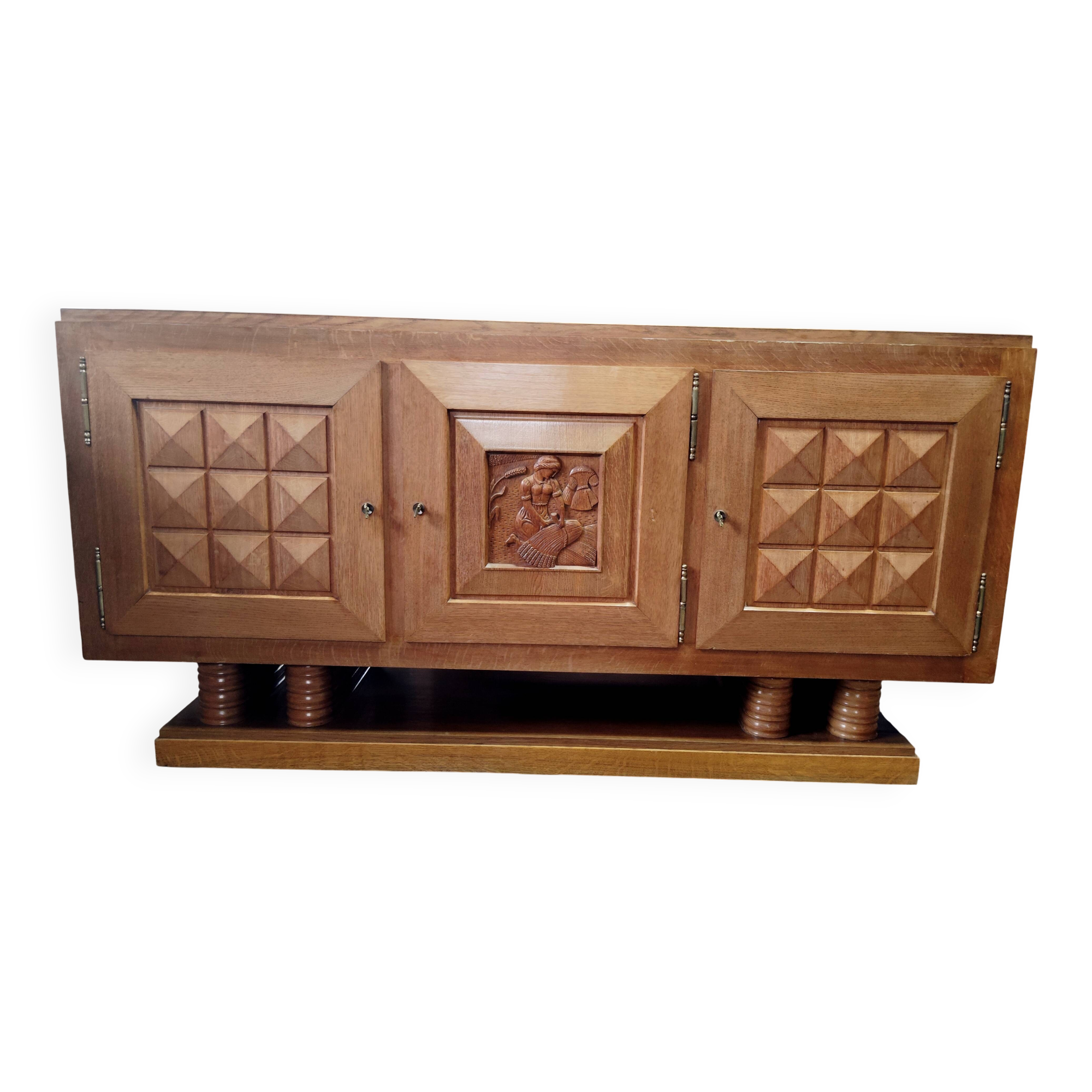 "Art Deco" sideboard by Gaston POISSON