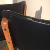 Pair of modernist Scandinavian chairs from the 1960s