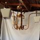 Golden chandelier