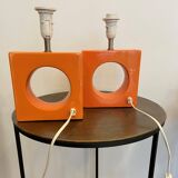 Pair of lamp bases