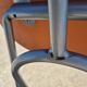 ensemble de 4 chaises pliantes Piu Bonaldo style Memphis