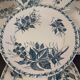 7 deep plates in ironstone "Mûre" Badonviller