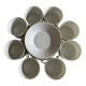 Set of 8 lunches Haviland 1960
