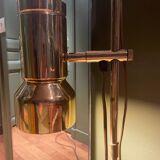 Danish reading lamp 2 height-adjustable reflectors in gold brass Frandsen
