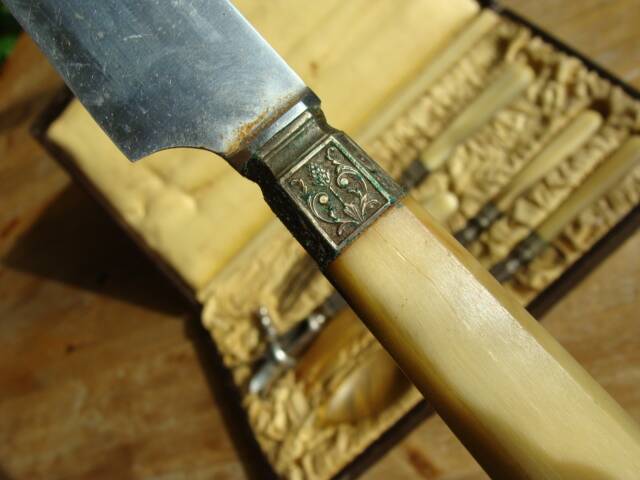 Couverts de service art déco / La Samaritaine