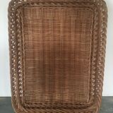 Wicker tray from the 1950s