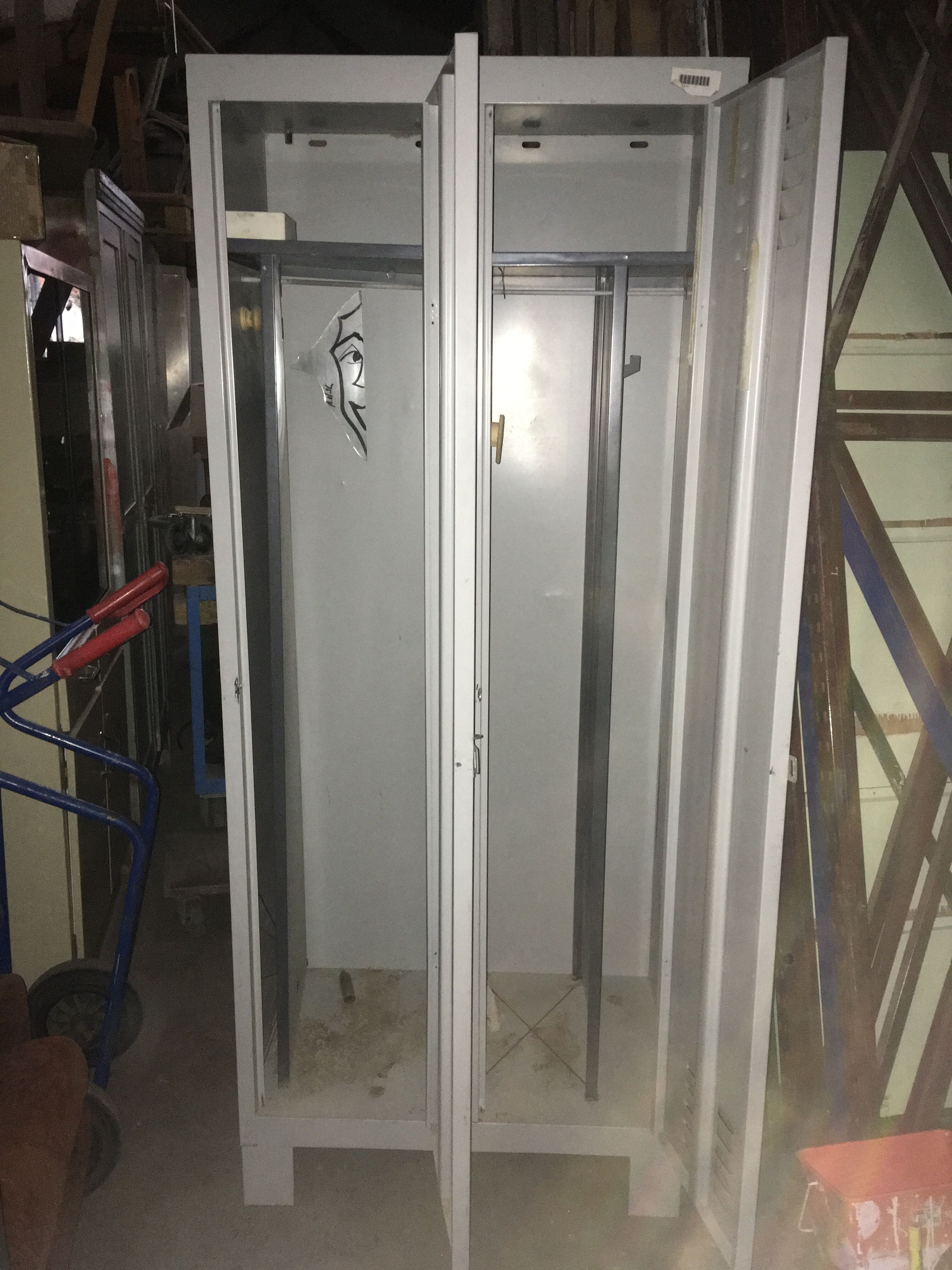 Factory locker 2 lockers metal
