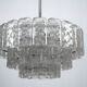 Vintage Italian chandelier attributed to Vistosi, Italy 1960s.