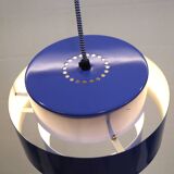 Iconic blue Jo Hammerborg vintage lamp | Fog & Morup | Model Juno
