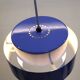 Lampe vintage Jo Hammerborg bleue emblématique | Fog & Morup | Modèle Juno
