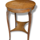 Table guéridon en marqueterie