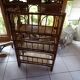 Rattan-bamboo shelf
