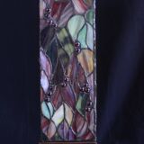 Stained glass lamp in the style of Tiffany