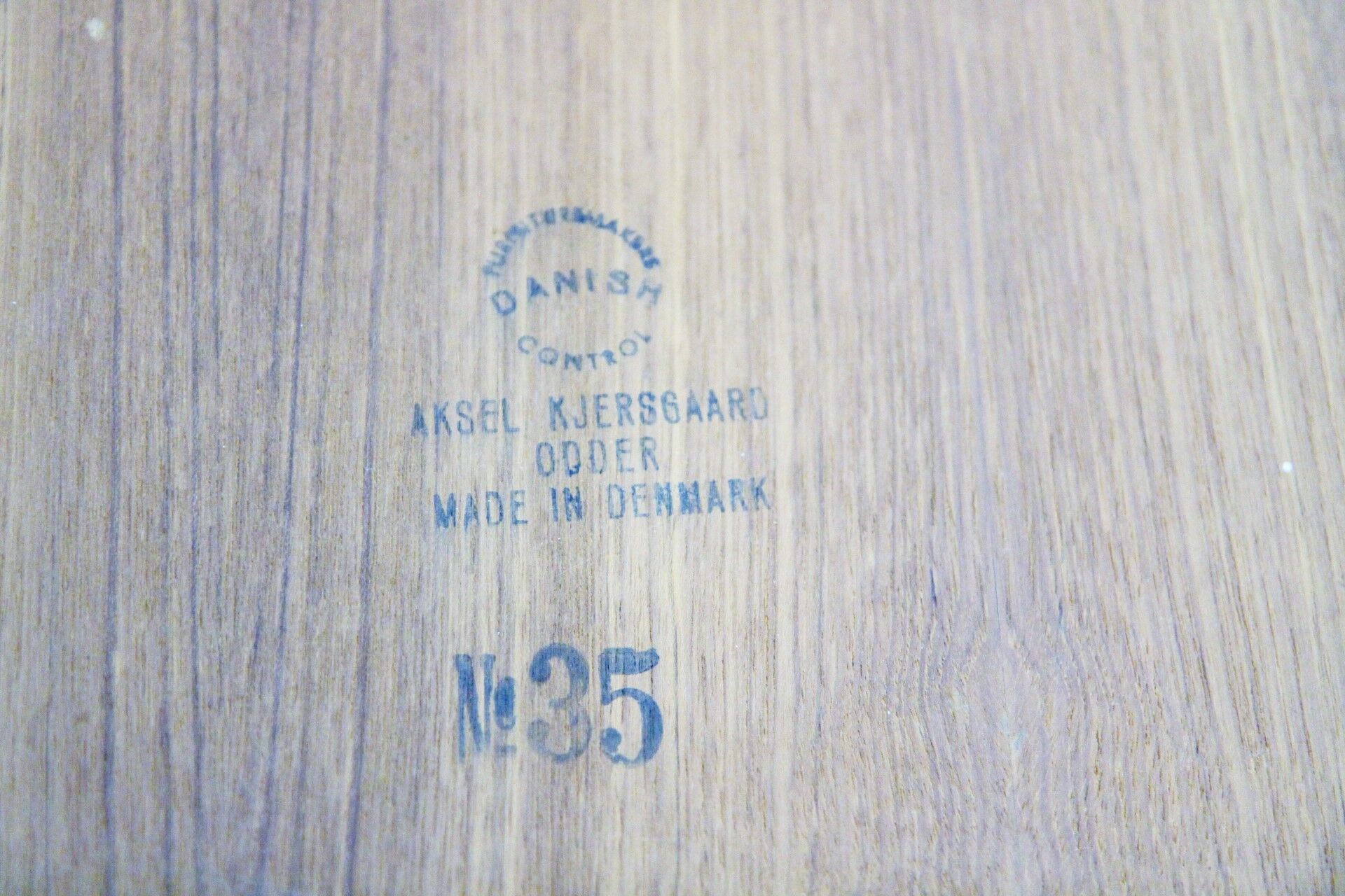 Teak bench Aksel Kjaersgaard Odder, Denmark, 1960