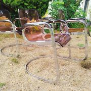 70s Space Age plexiglass chairs