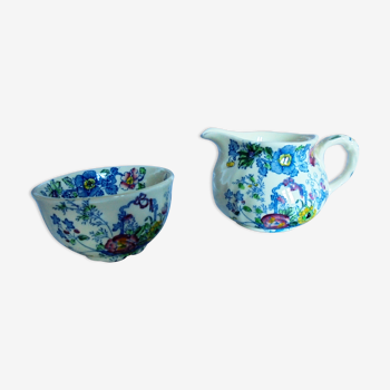 English porcelain duo 1930