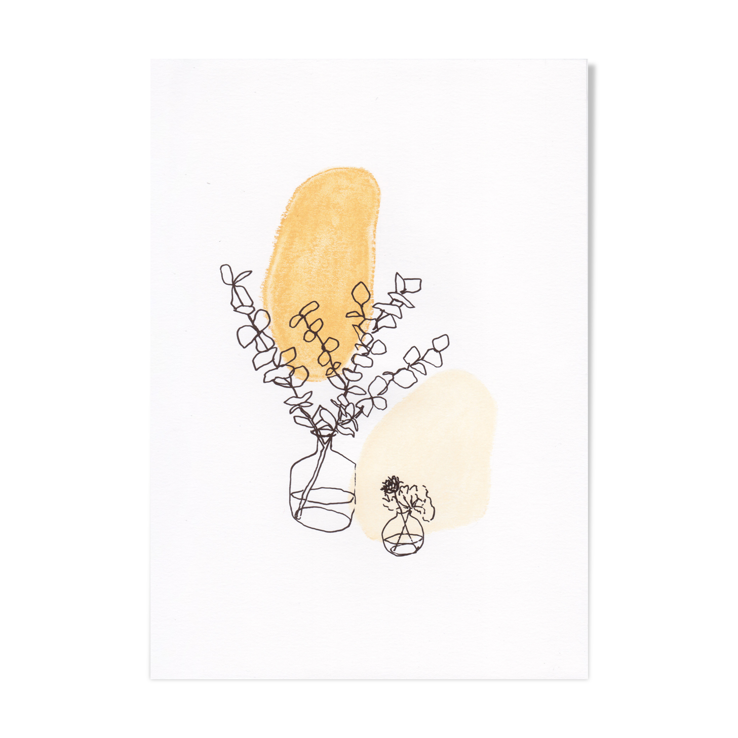 Still life "Duo" - Original drawing