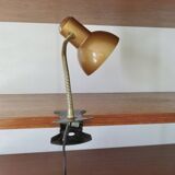 Clamp lamp, portable lamp, nomadic, 1960