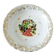 B&C° Bernardaud Limoges fruit bowl with golden frieze, Japanese decor, 24cm N56