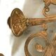 Old golden candlestick