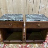 Pair of Art Deco bedside tables