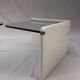 Italian sidetable Set, marble and glass