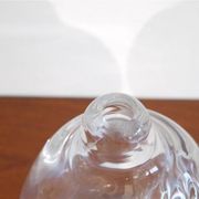 Vase finlandais en verre souflé 1960