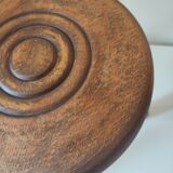 Wood tripod stool