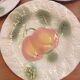 Set of 5 slip dessert plates - Salins les Bains