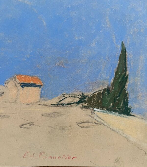 Tableaux Bouc-Bel-Air d'Ed. Pannetier (1884-1965) Provence panoramique