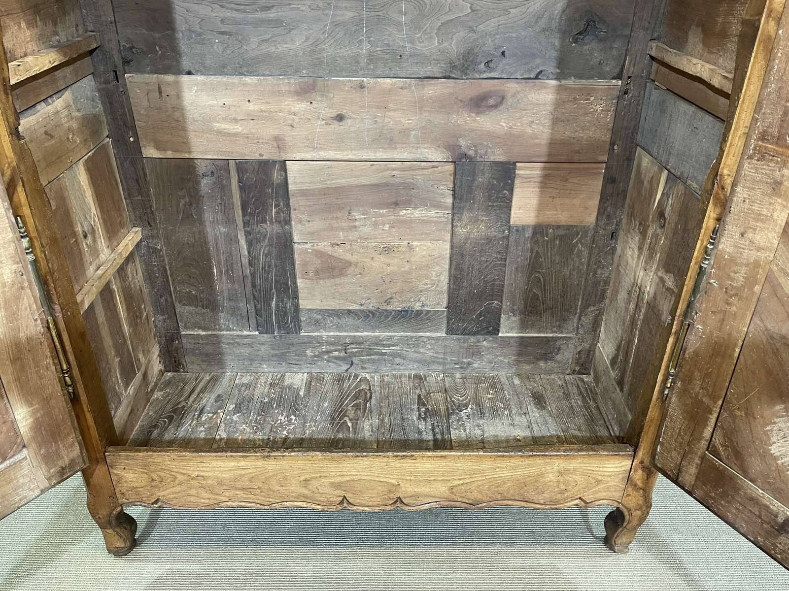 Wedding armoire from Rennes dated 1857 and signed François fils Denot.