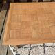 Antique solid oak coffee table