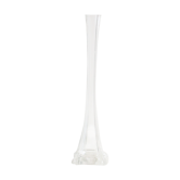 Soliflore en verre transparent