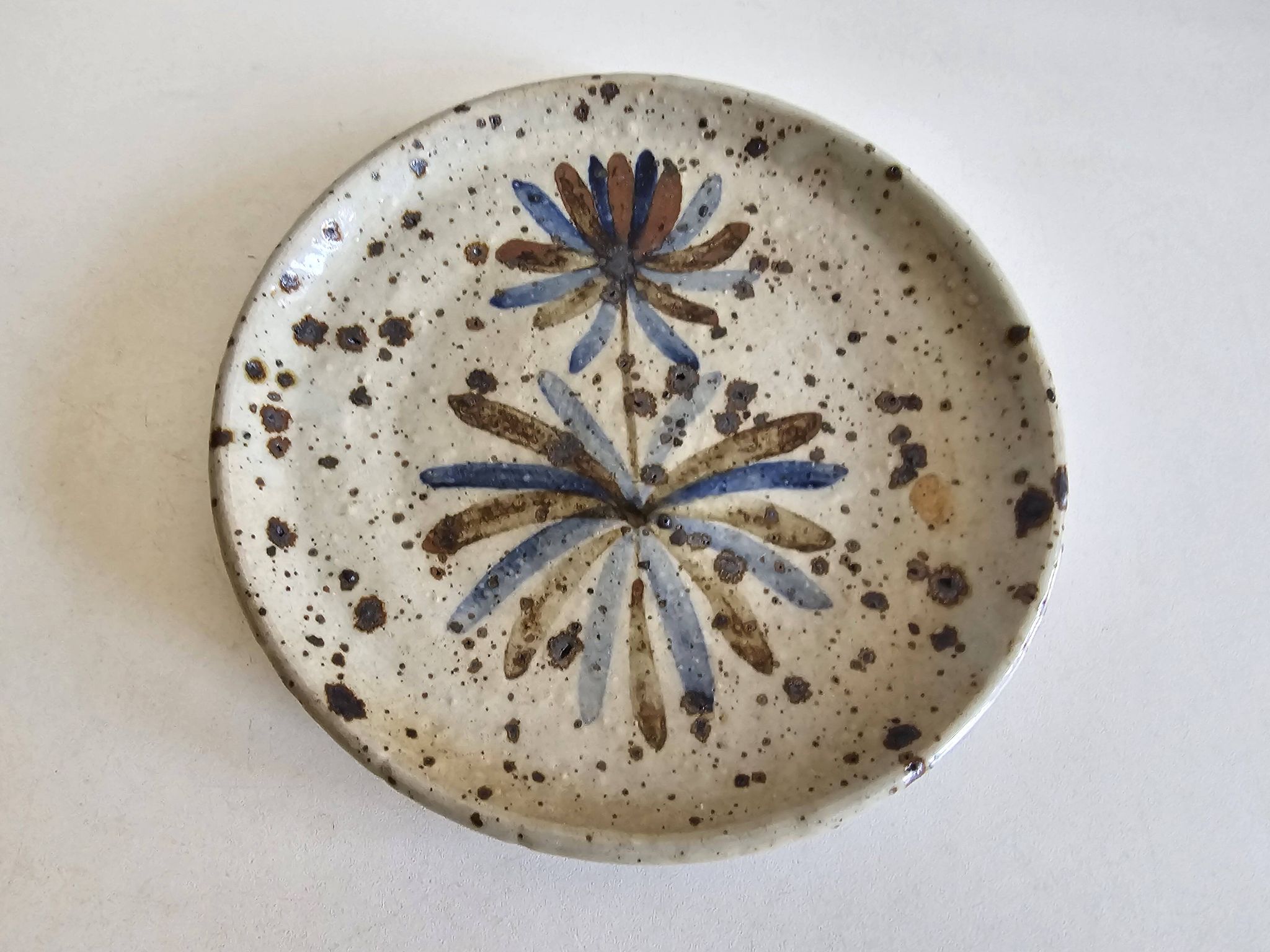 Ceramic plate in the style of Suzanne Dauliach - Gustave Reynaud